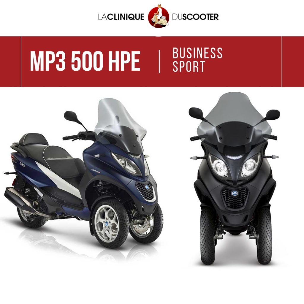 Photos essai du scooter 3 roues Piaggio MP3 500 HPE en 2018